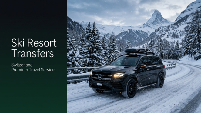 luxury Mercedes limo Geneva Switzerland chauffeur service