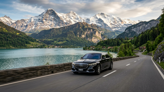 “Luxury limousine and chauffeur service Interlaken Switzerland by Swiss Geneva Limo”
